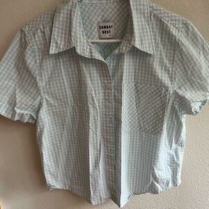 Gingham Blouse